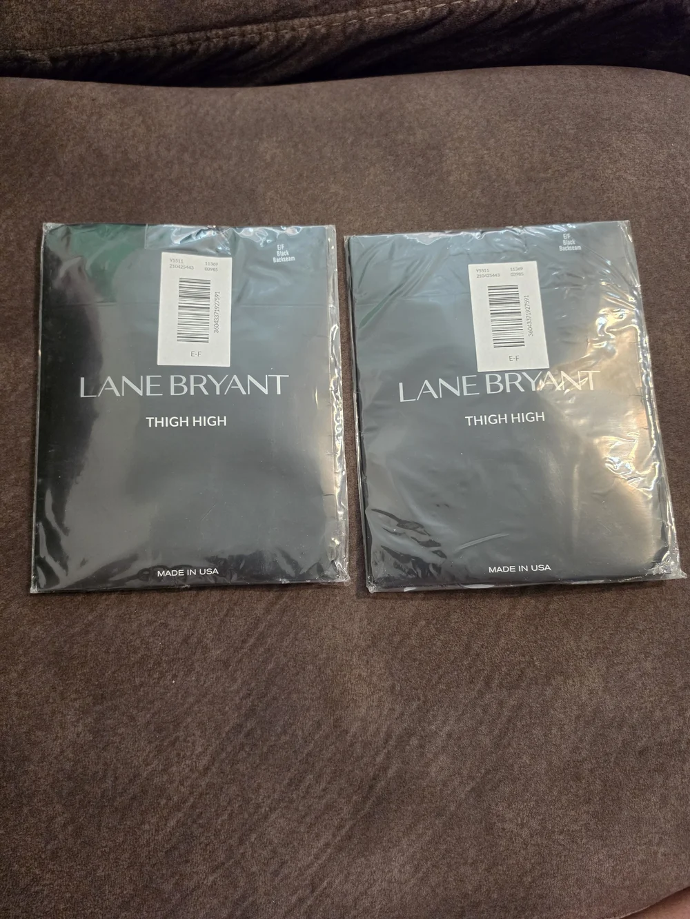 Lane Bryant Thigh High Hosiery - Black (Pack of 2)